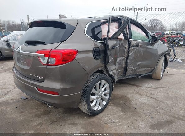 LRBFX3SX0JD005757 2018 BUICK ENVISION Brown Trasero derecho