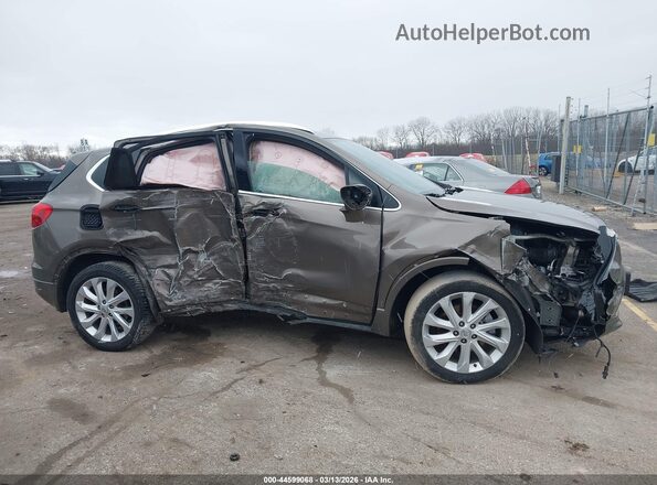 LRBFX3SX0JD005757 2018 BUICK ENVISION Brown Vista interior de 360 grados