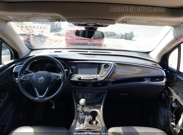 LRBFX3SX0KD011334 2019 BUICK ENVISION Black Vista interior delantera