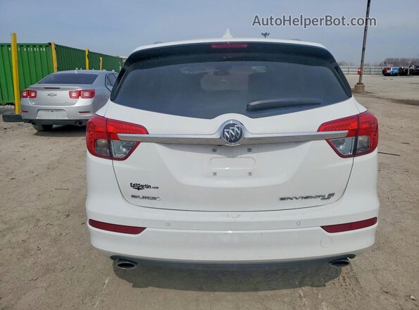 LRBFX3SX5JD004636 2018 BUICK ENVISION Белый Вид сзади