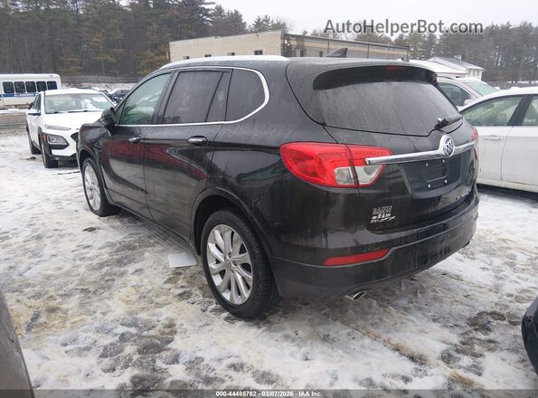 LRBFX3SX6JD016715 2018 BUICK ENVISION Черный Задняя левая четверть