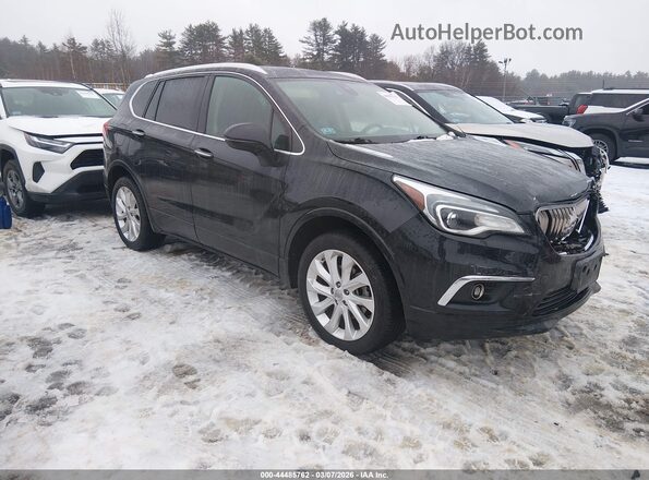 LRBFX3SX6JD016715 2018 BUICK ENVISION Черный Передняя правая четверть