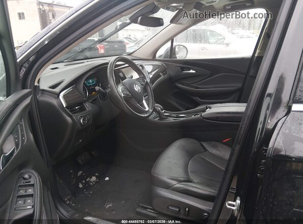 LRBFX3SX6JD016715 2018 BUICK ENVISION Черный Вид салона спереди
