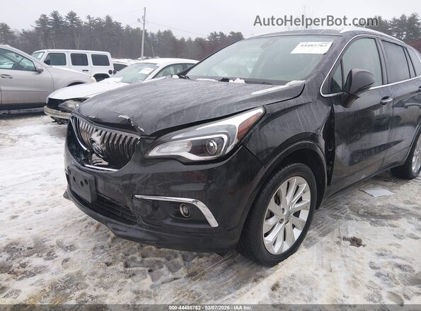 LRBFX3SX6JD016715 2018 BUICK ENVISION Черный Вид спереди
