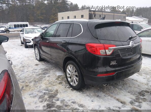 LRBFX3SX6JD016715 2018 BUICK ENVISION Черный Вид задней части салона
