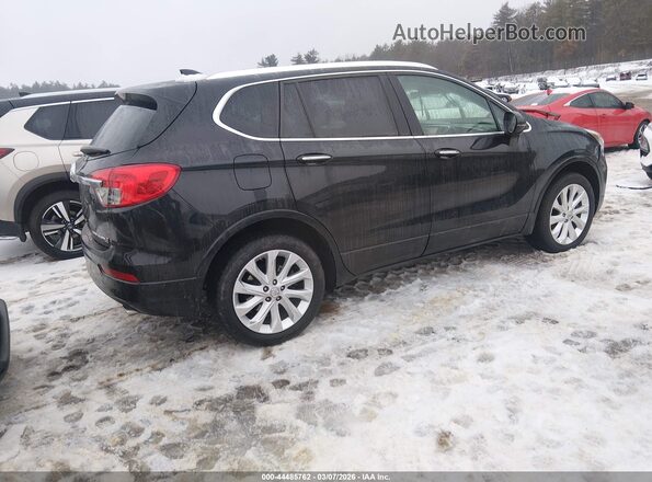 LRBFX3SX6JD016715 2018 BUICK ENVISION Черный Вид щитка приборов