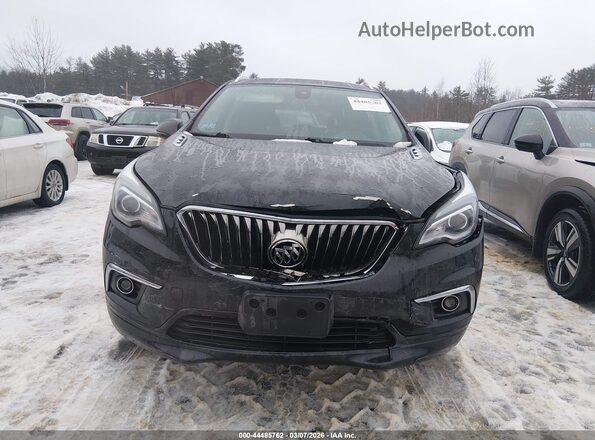 LRBFX3SX6JD016715 2018 BUICK ENVISION Черный Вид панели приборов