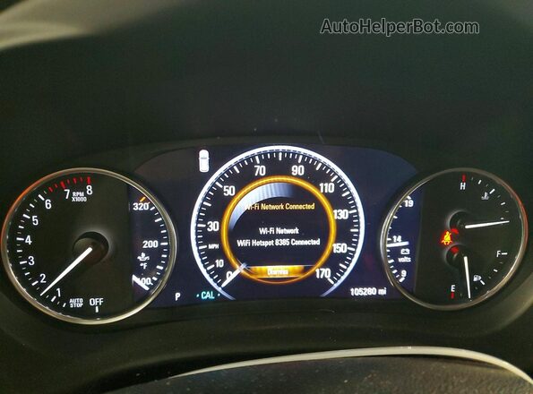 LRBFX3SX9LD088043 2020 BUICK ENVISION Серый Вид щитка приборов