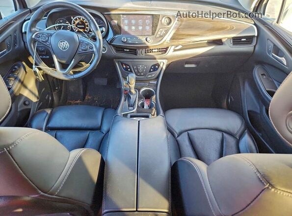 LRBFX4SX4KD109997 2019 BUICK ENVISION Белый Вид панели приборов