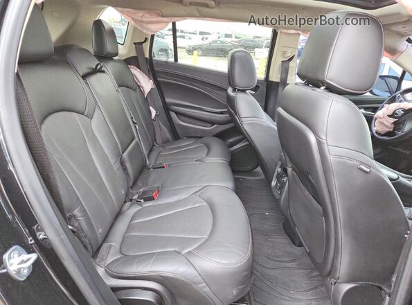 LRBFX4SX5JD003735 2018 BUICK ENVISION Black Widok wnętrza z tyłu