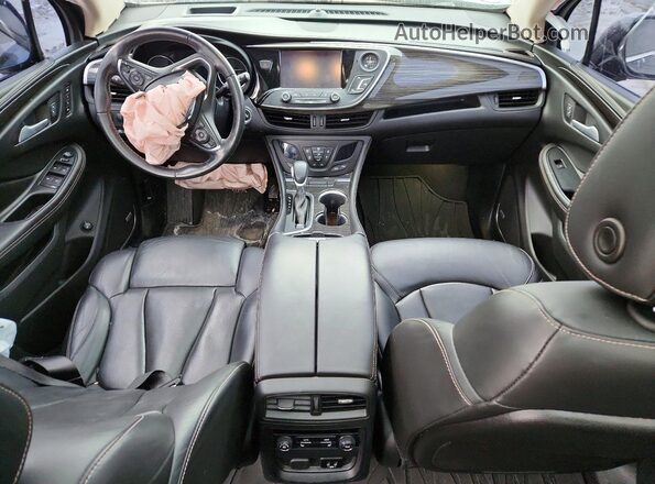 LRBFX4SX5JD003735 2018 BUICK ENVISION Black Widok deski rozdzielczej