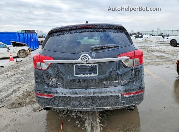 LRBFX4SX5JD003735 2018 BUICK ENVISION Black Widok z tyłu