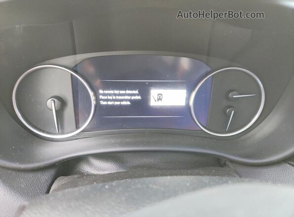 LRBFX4SX5JD003735 2018 BUICK ENVISION Black Widok zestawu wskaźników