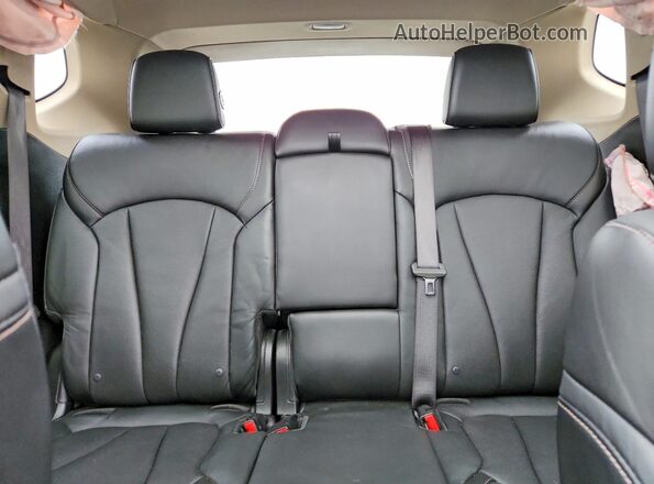 LRBFX4SX5JD003735 2018 BUICK ENVISION Black Widok tylnych siedzeń