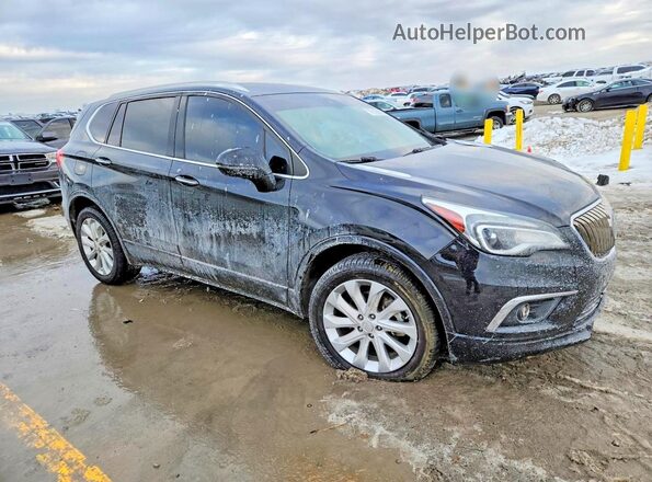 LRBFX4SX5JD003735 2018 BUICK ENVISION Black Przód prawy