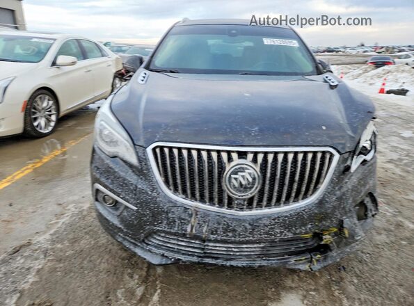 LRBFX4SX5JD003735 2018 BUICK ENVISION Black Widok z przodu