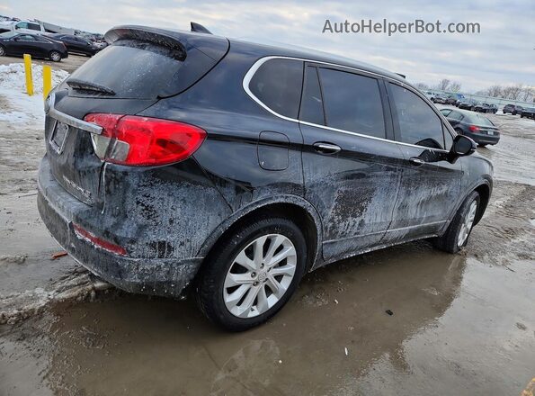 LRBFX4SX5JD003735 2018 BUICK ENVISION Black Tył prawy