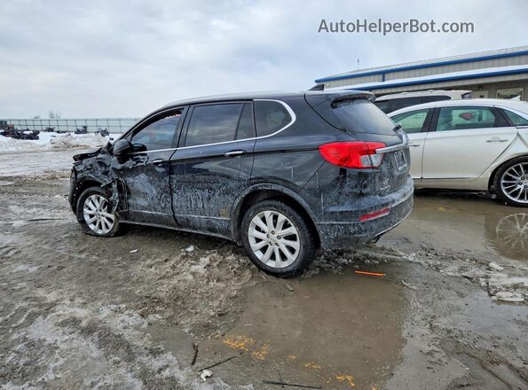 LRBFX4SX5JD003735 2018 BUICK ENVISION Black Tył lewy
