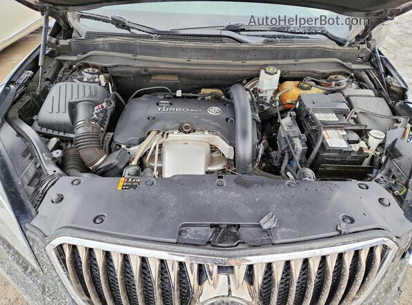 LRBFX4SX5JD003735 2018 BUICK ENVISION Black Widok komory silnika