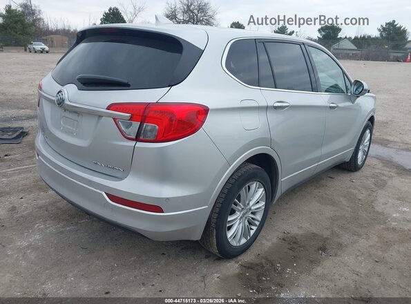 LRBFXASA0HD124225 2017 BUICK ENVISION Серебряный Задняя правая четверть