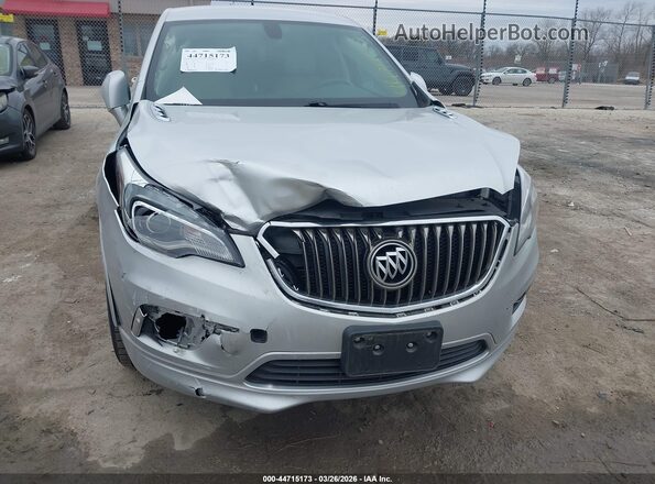 LRBFXASA0HD124225 2017 BUICK ENVISION Серебряный Вид спереди