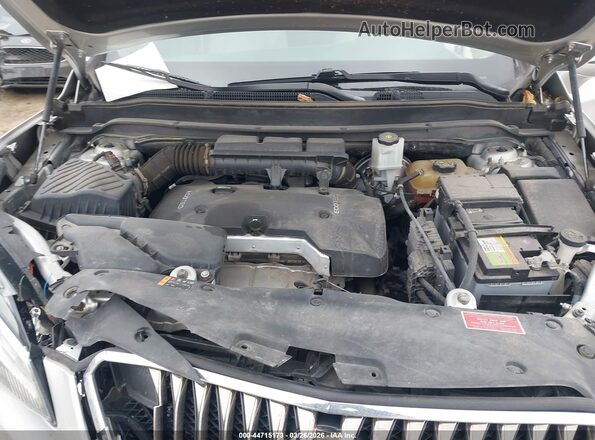 LRBFXASA0HD124225 2017 BUICK ENVISION Серебряный Вид сзади
