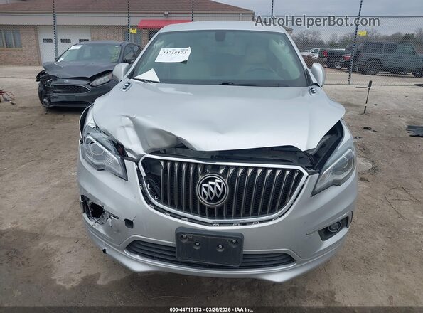 LRBFXASA0HD124225 2017 BUICK ENVISION Серебряный Вид щитка приборов