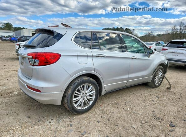 LRBFXASA8HD007427 2017 BUICK ENVISION Silver Задня права чверть