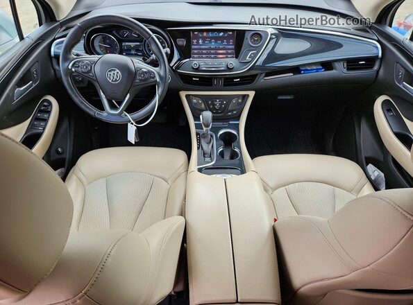 LRBFXASA8HD007427 2017 BUICK ENVISION Silver Вид панелі приладів