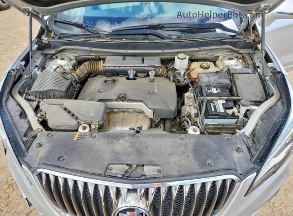 LRBFXASA8HD007427 2017 BUICK ENVISION Silver Вид підкапотного простору