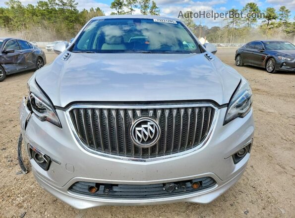 LRBFXASA8HD007427 2017 BUICK ENVISION Silver Вид спереду