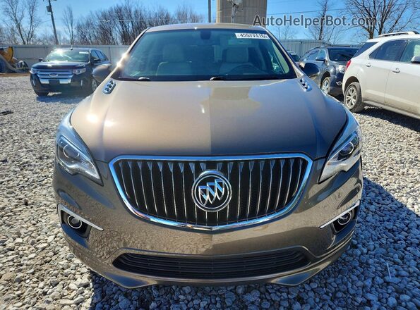 LRBFXASA8HD019769 2017 BUICK ENVISION Brown Widok z przodu
