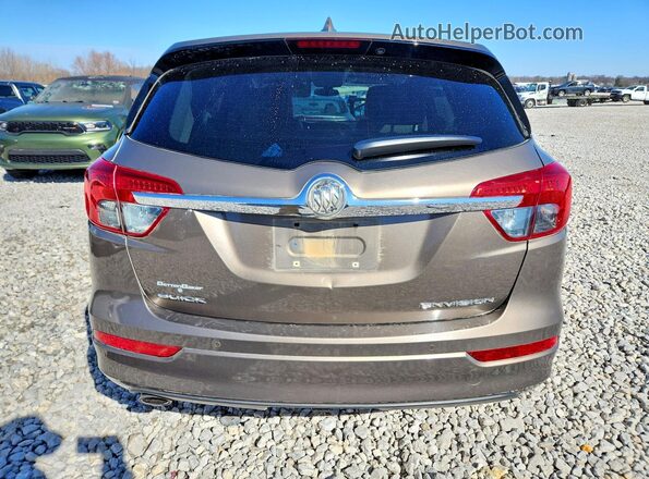 LRBFXASA8HD019769 2017 BUICK ENVISION Brown Widok z tyłu