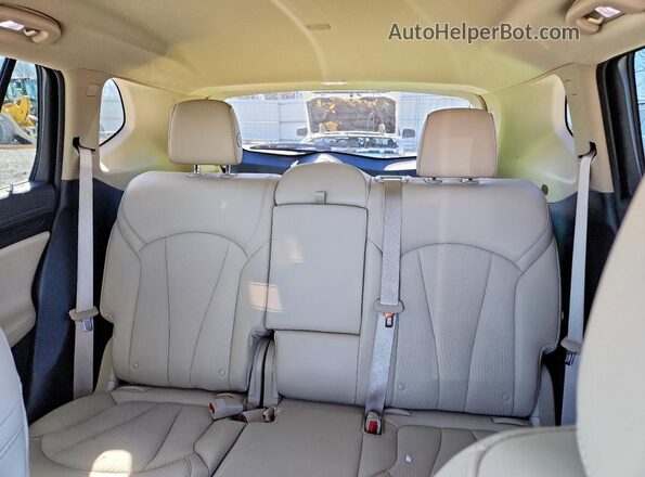 LRBFXASA8HD019769 2017 BUICK ENVISION Brown Widok tylnych siedzeń