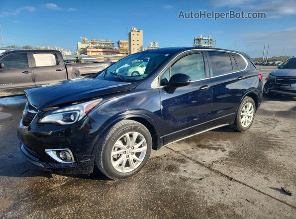 LRBFXBSA0LD048357 2020 BUICK ENVISION Black Vista tres cuartos delantera izquierda