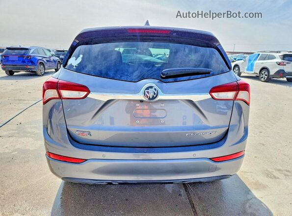 LRBFXBSA1LD195898 2020 BUICK ENVISION Gray Widok z tyłu