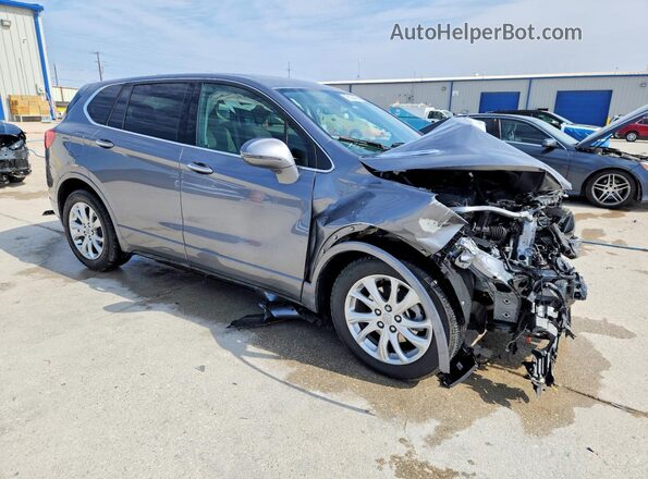 LRBFXBSA1LD195898 2020 BUICK ENVISION Gray Przód prawy