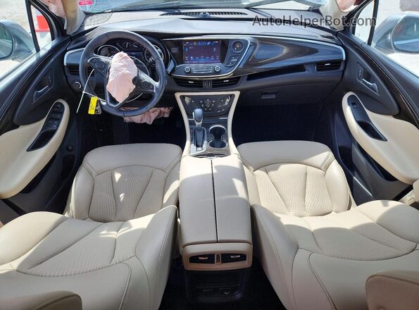 LRBFXBSA1LD195898 2020 BUICK ENVISION Gray Widok deski rozdzielczej