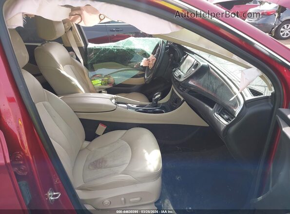 LRBFXBSA4JD009350 2018 BUICK ENVISION Red Vista interior delantera