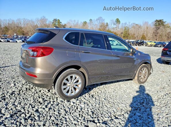 LRBFXBSA5HD004636 2017 BUICK ENVISION Brown Задня права чверть