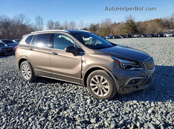 LRBFXBSA5HD004636 2017 BUICK ENVISION Brown Передня права чверть