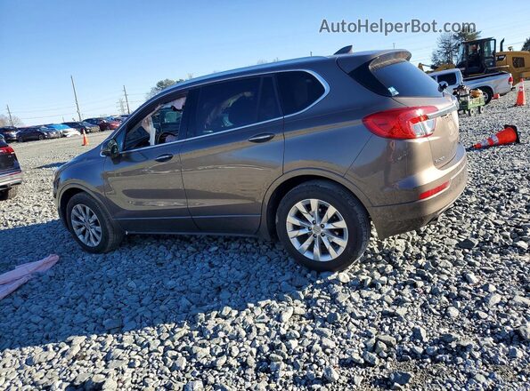LRBFXBSA5HD004636 2017 BUICK ENVISION Brown Задня ліва чверть