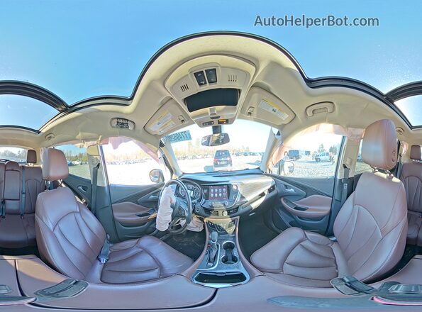 LRBFXBSA5HD004636 2017 BUICK ENVISION Brown Панорамний вид салону 360°