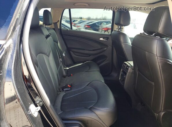 LRBFXBSA5HD038091 2017 BUICK ENVISION Black Widok wnętrza z tyłu