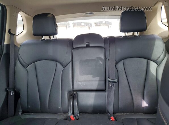 LRBFXBSA5HD038091 2017 BUICK ENVISION Black Widok tylnych siedzeń