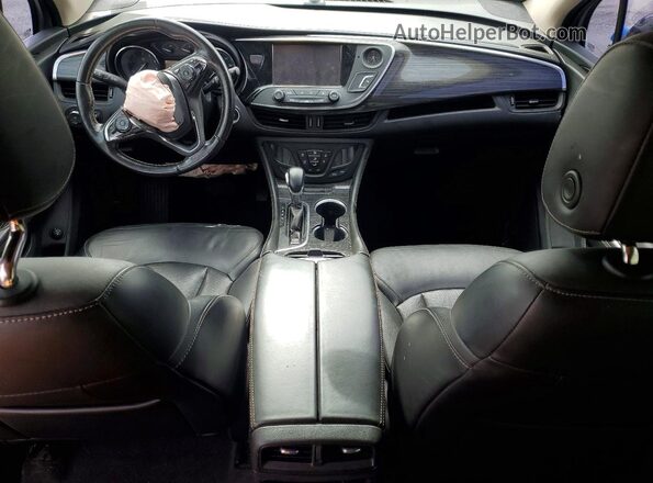 LRBFXBSA5HD038091 2017 BUICK ENVISION Black Widok deski rozdzielczej