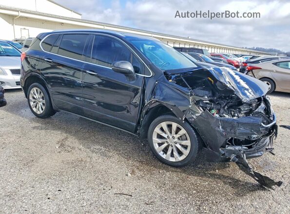 LRBFXBSA5HD038091 2017 BUICK ENVISION Black Przód prawy