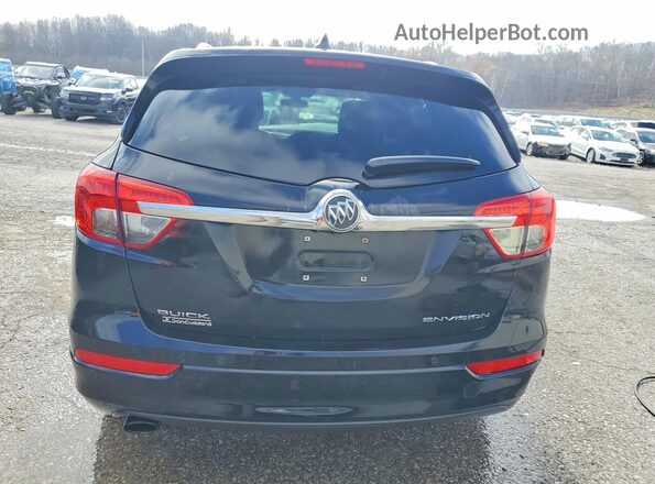 LRBFXBSA5HD038091 2017 BUICK ENVISION Black Widok z tyłu