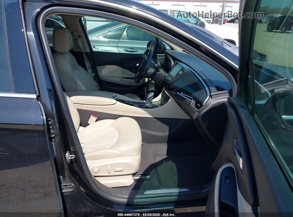 LRBFXCSA1HD075158 2017 BUICK ENVISION Черный Вид салона спереди