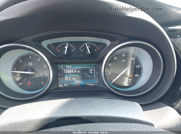 LRBFXCSA1HD075158 2017 BUICK ENVISION Черный Вид задних сидений